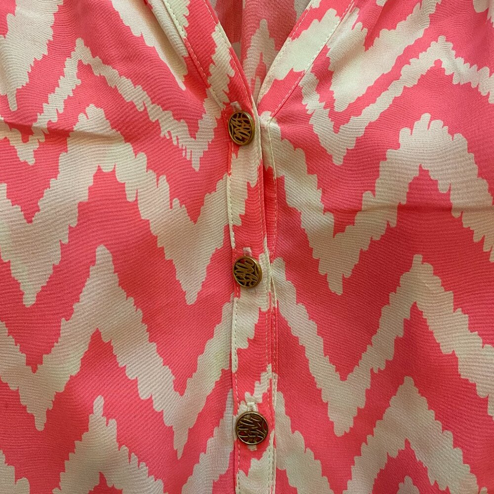 Chevron Patterned Blouse - image 4